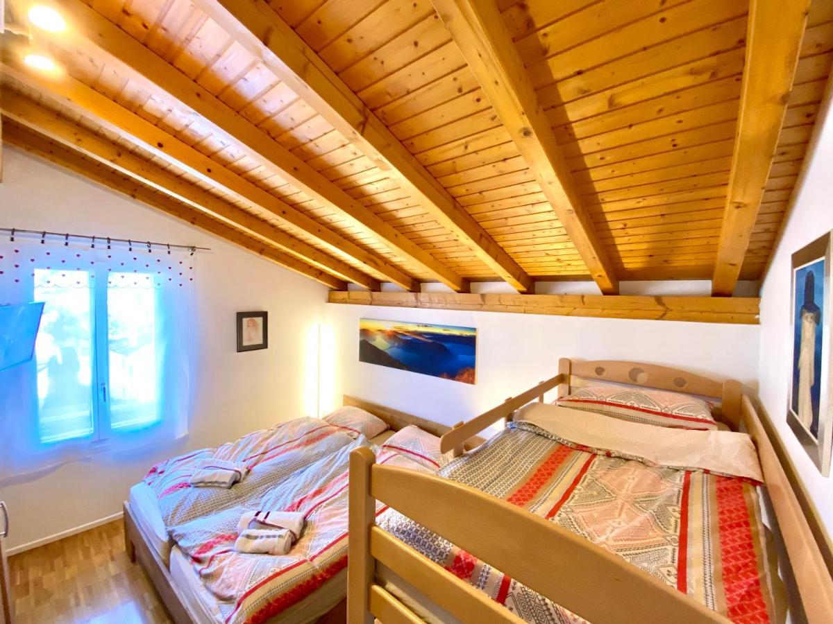 Comano Lugano Ticino - B&B Walterina Bagian luar foto