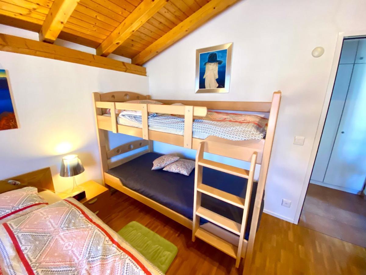 Comano Lugano Ticino - B&B Walterina Bagian luar foto