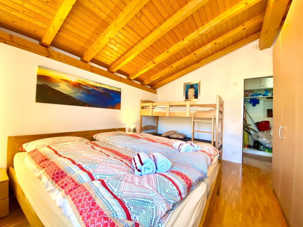 Comano Lugano Ticino - B&B Walterina Bagian luar foto