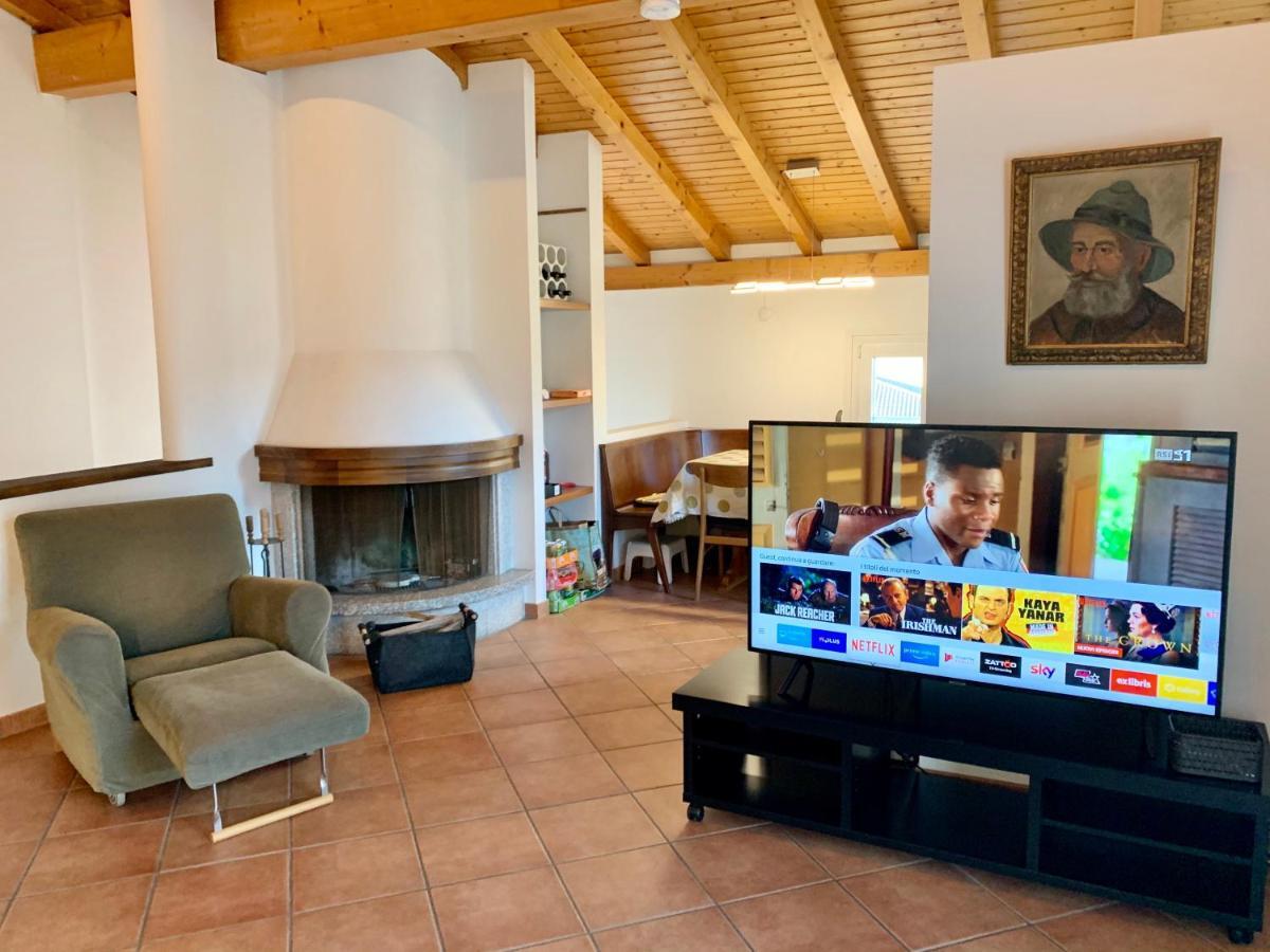 Comano Lugano Ticino - B&B Walterina Bagian luar foto